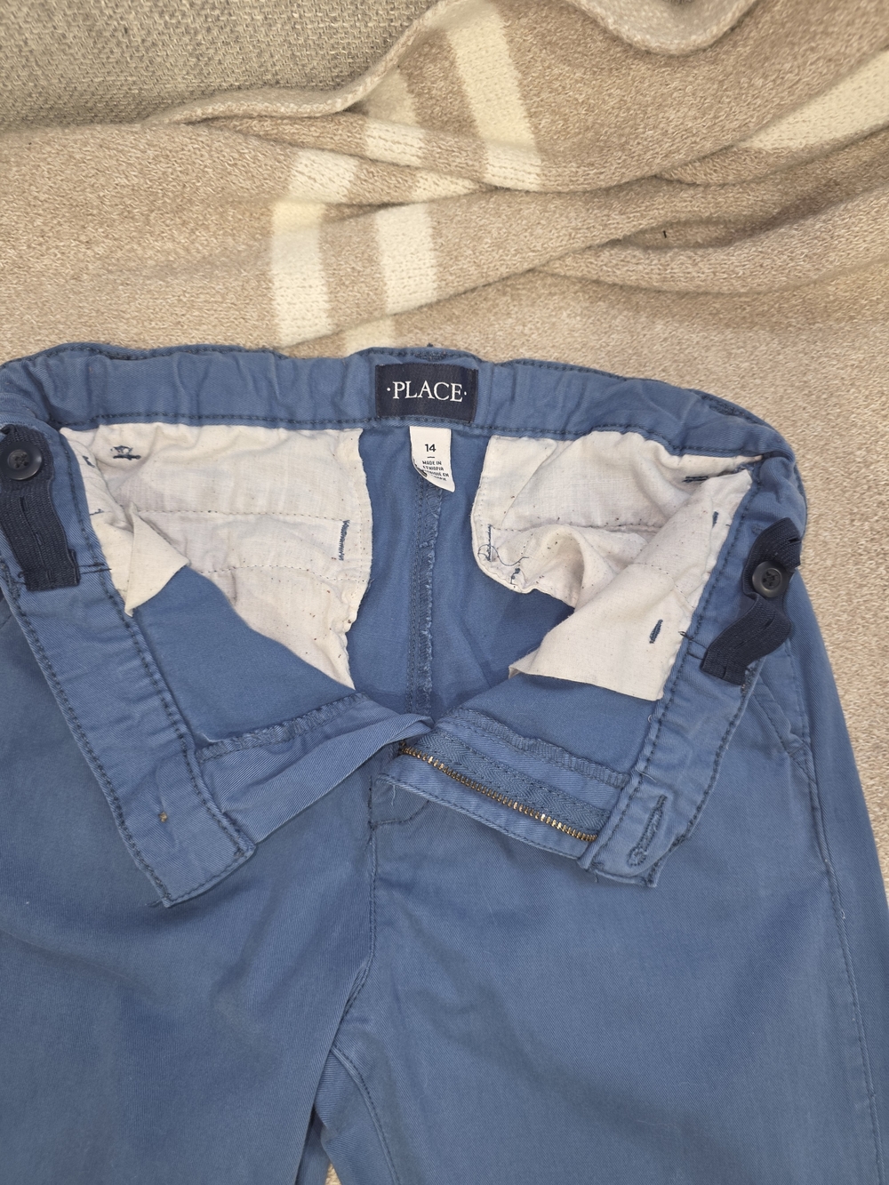 The Children's Place Blue Casual Kids Pants - Size 14